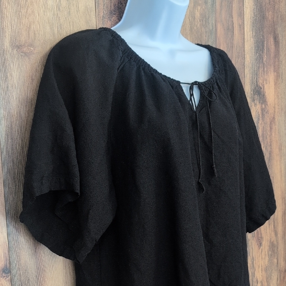 JW Anderson Uniqlo Black Off the Shoulder Women's Blouse XL           -D222